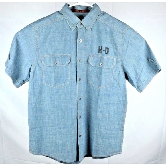 Harley-Davidson Other - Harley-Davidson Men's short sleeve button shirt L
